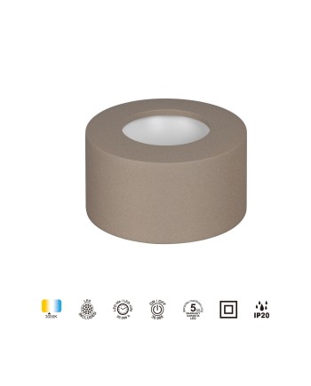 CABRERA * PLAFÓN LED 6W 3000K ARENA